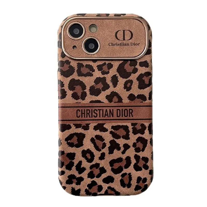 Fashion Brown Color Leather iPhone Case-s2 mysite