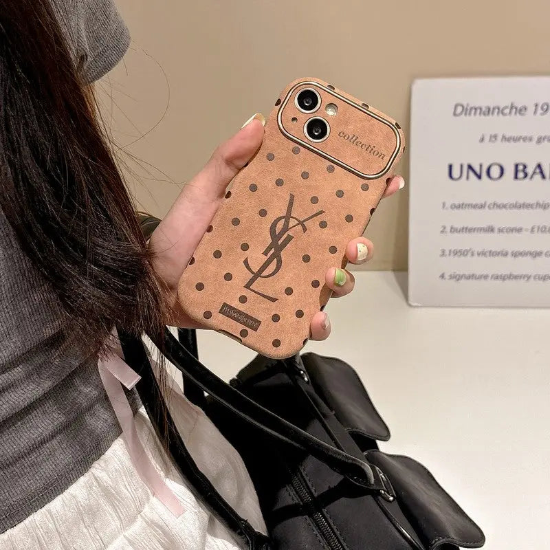 Saint Brown Leather iPhone Case-s2 mysite