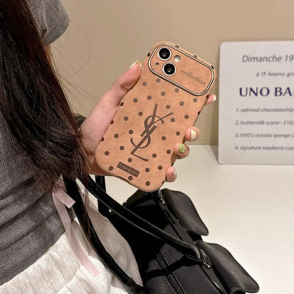 Saint Brown Leather iPhone Case-s2 mysite