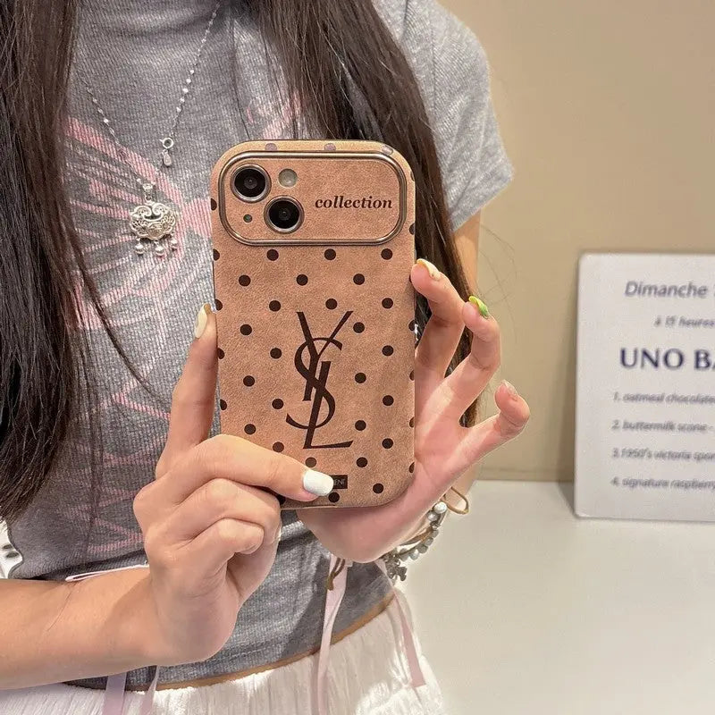 Saint Brown Leather iPhone Case-s2 mysite