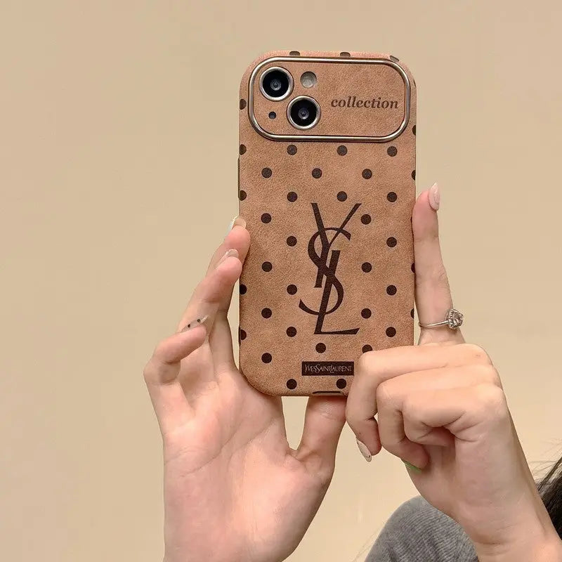 Saint Brown Leather iPhone Case-s2 mysite