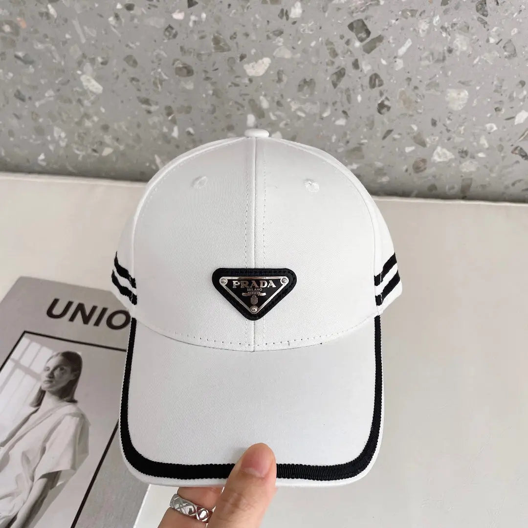 Fashion Triangle Logo Baseball Cap | Luxury Designer Cotton Hat-s2 mysite