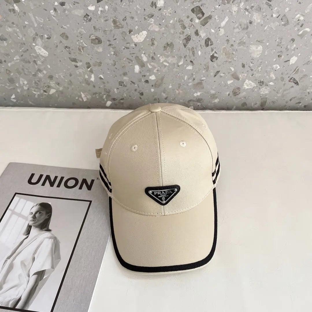 Fashion Triangle Logo Baseball Cap | Luxury Designer Cotton Hat-s2 mysite