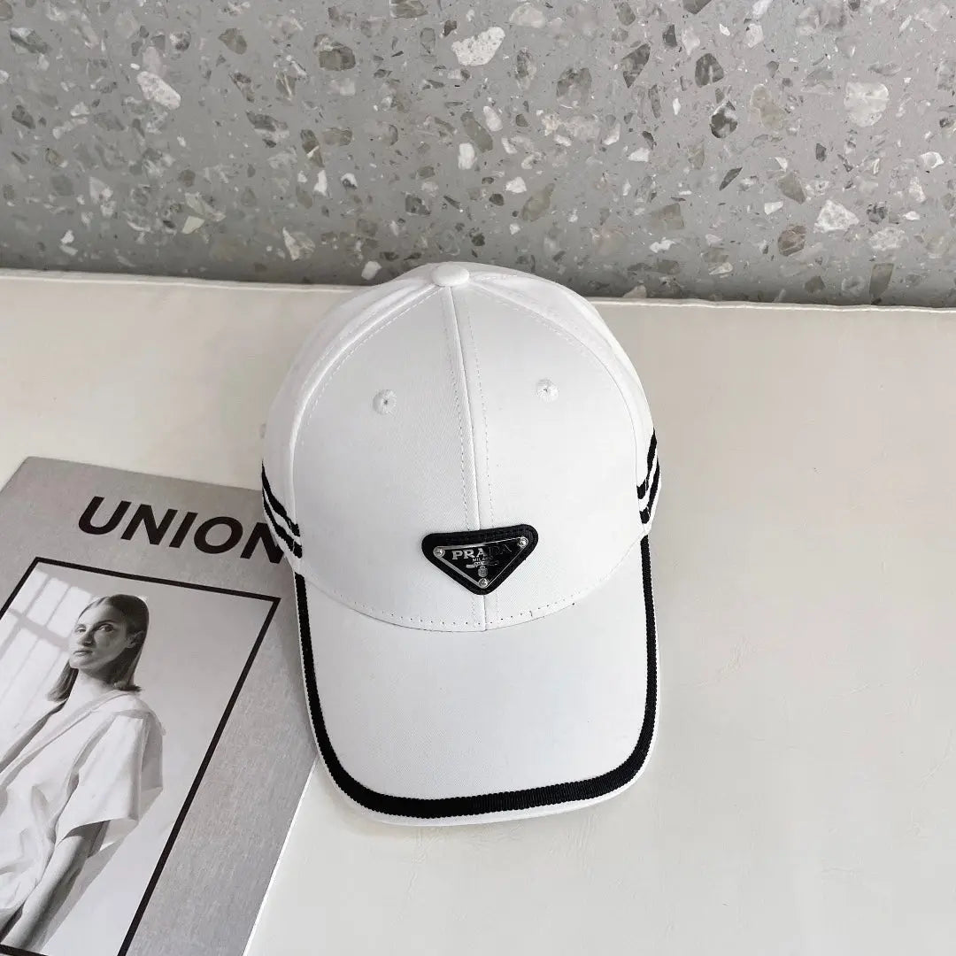 Fashion Triangle Logo Baseball Cap | Luxury Designer Cotton Hat-s2 mysite