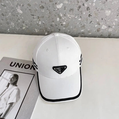 Fashion Triangle Logo Baseball Cap | Luxury Designer Cotton Hat-s2 mysite