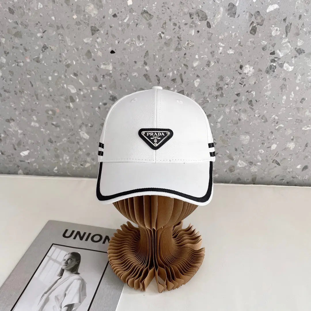 Fashion Triangle Logo Baseball Cap | Luxury Designer Cotton Hat-s2 mysite