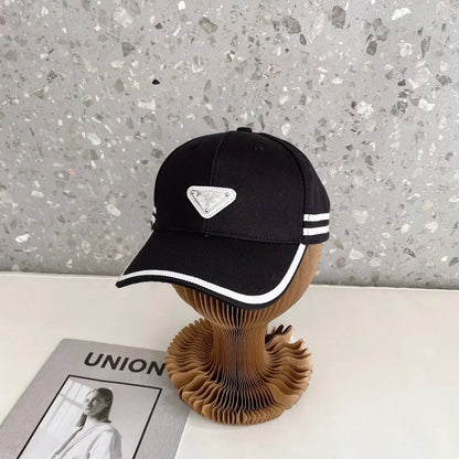 Fashion Triangle Logo Baseball Cap | Luxury Designer Cotton Hat-s2 mysite