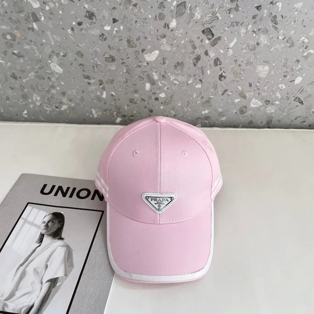 Fashion Triangle Logo Baseball Cap | Luxury Designer Cotton Hat-s2 mysite