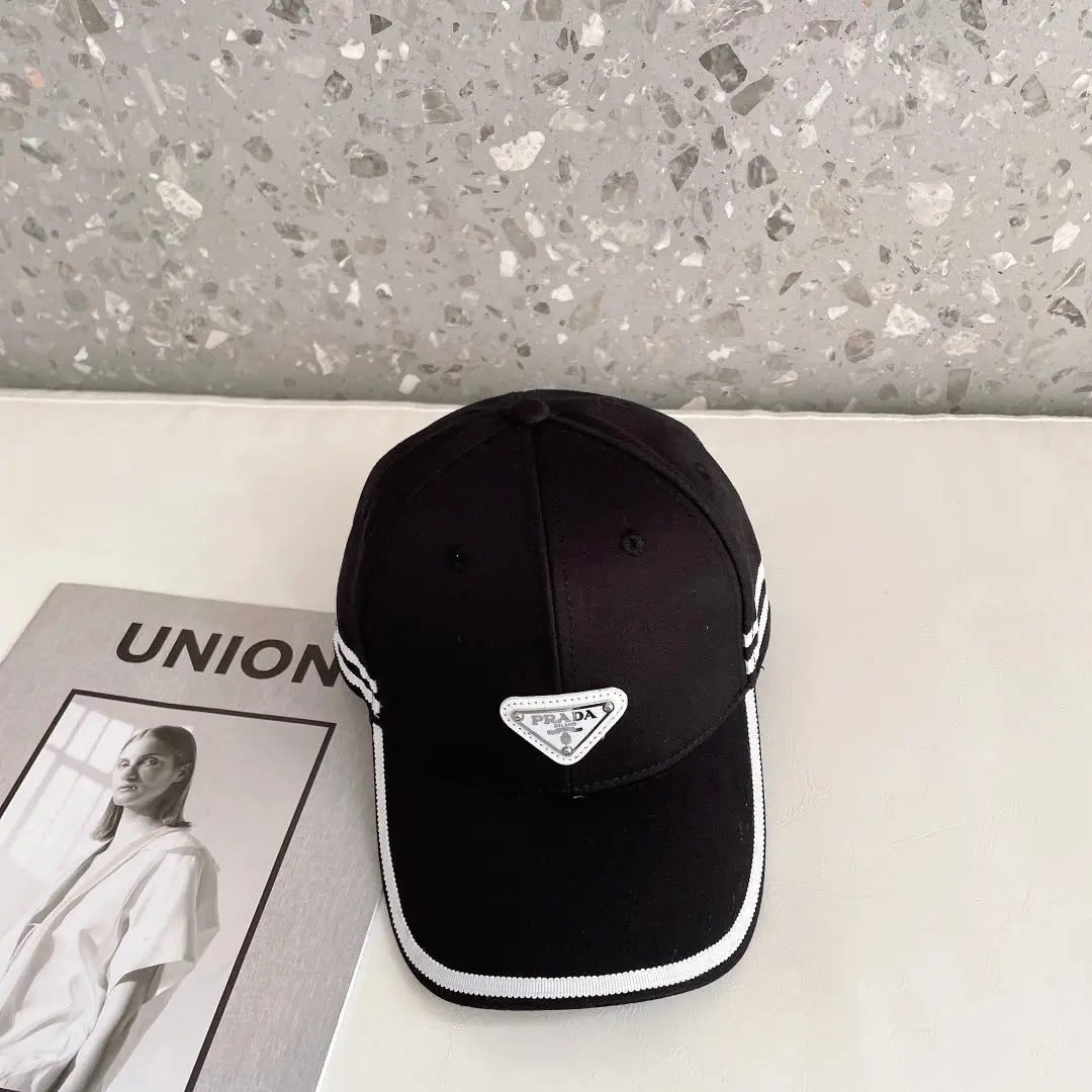 Fashion Triangle Logo Baseball Cap | Luxury Designer Cotton Hat-s2 mysite