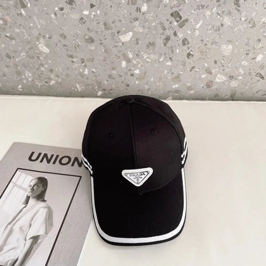 Fashion Triangle Logo Baseball Cap | Luxury Designer Cotton Hat-s2 mysite