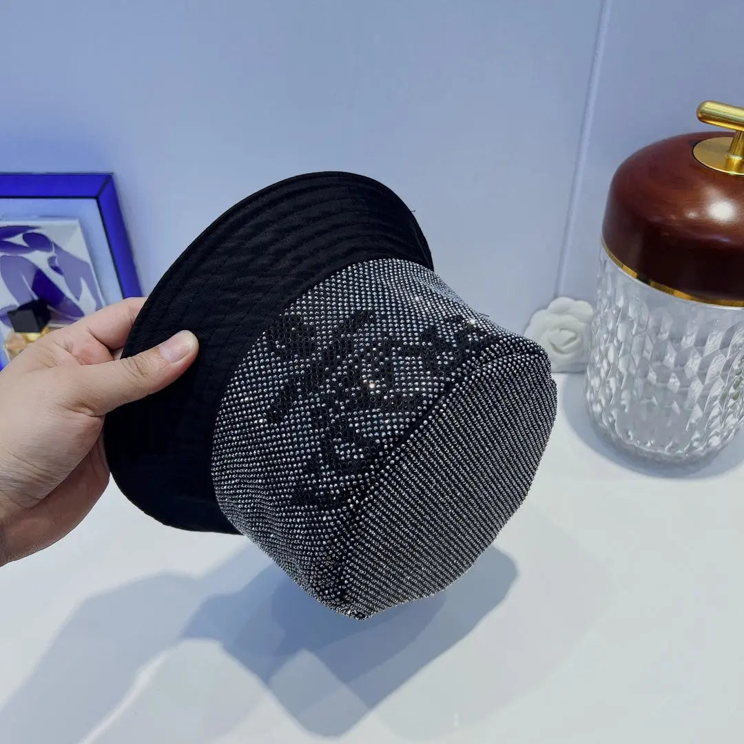 Fashion Full Crystal Bucket Hat-s2 mysite