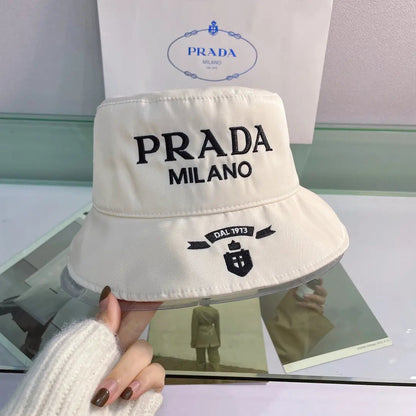 FashionEmbroidered Bucket Hat | Luxury Designer Cotton Bucket Hat-s2 mysite