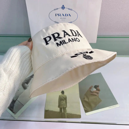 FashionEmbroidered Bucket Hat | Luxury Designer Cotton Bucket Hat-s2 mysite