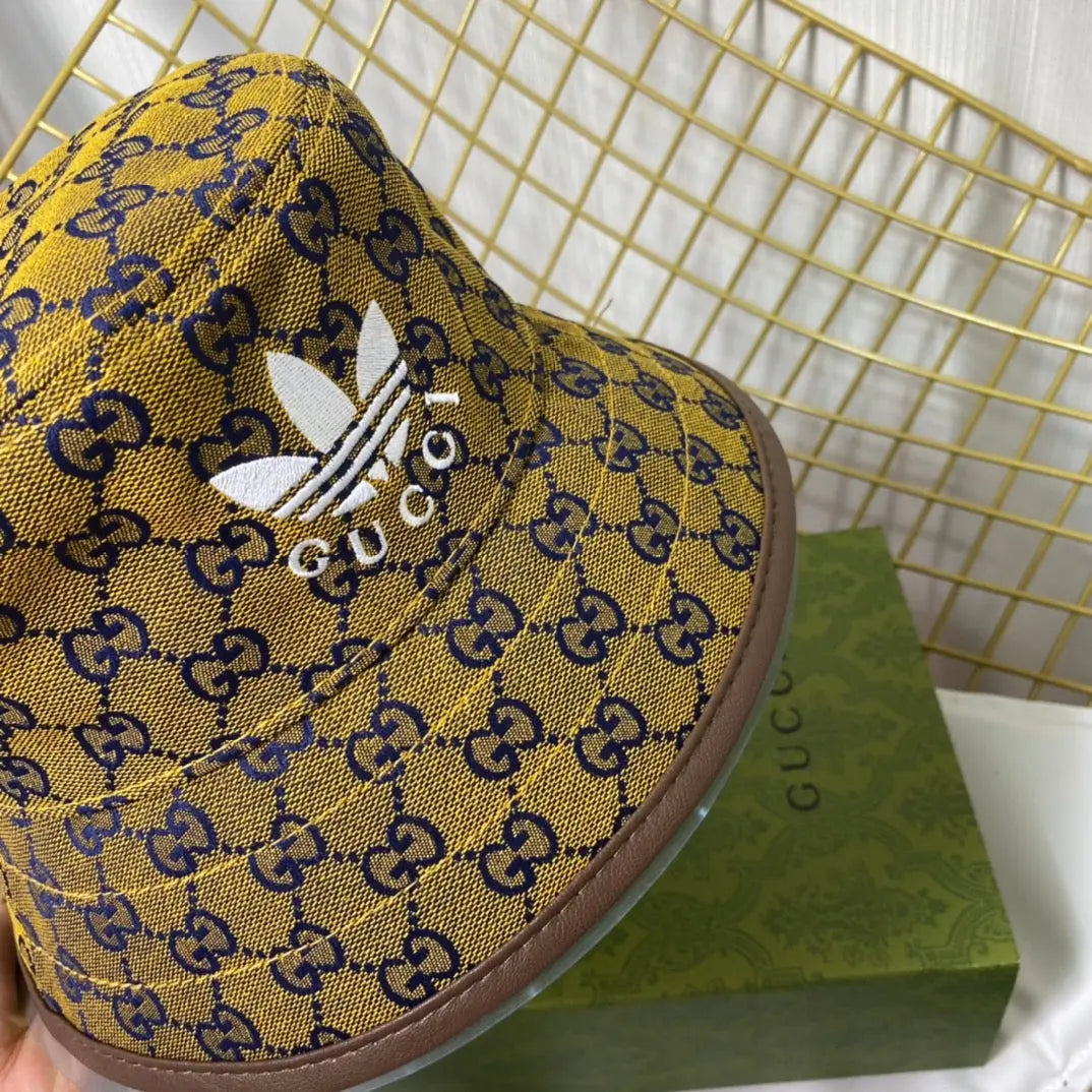 Classic x Adidas Joint Monogram Embroidered Bucket Hat-s2 mysite