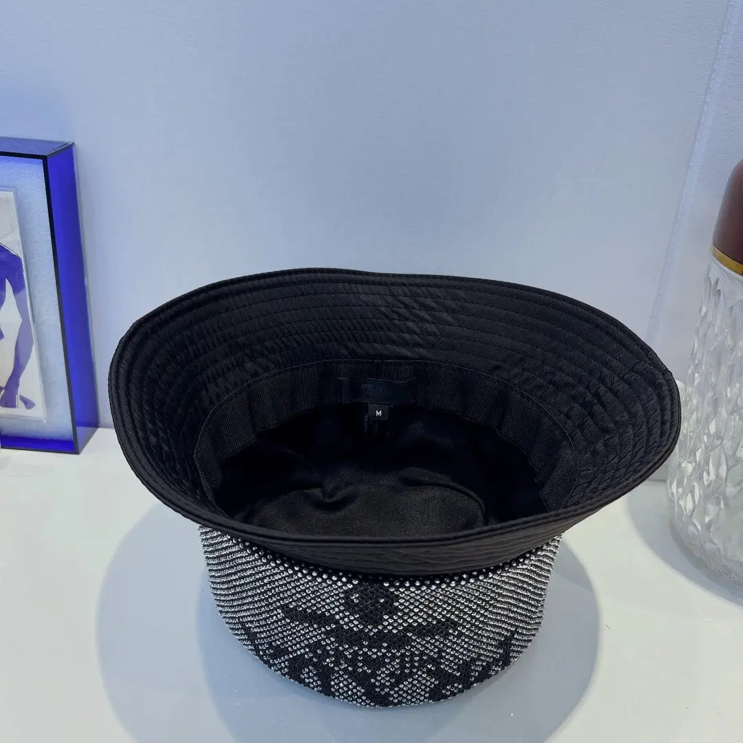 Fashion Full Crystal Bucket Hat-s2 mysite