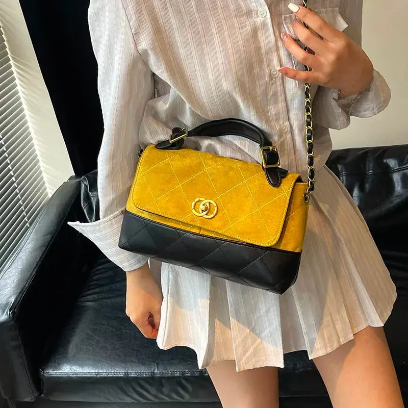 Popular Classic Elegant Women's Leather Handbag-18 mysite