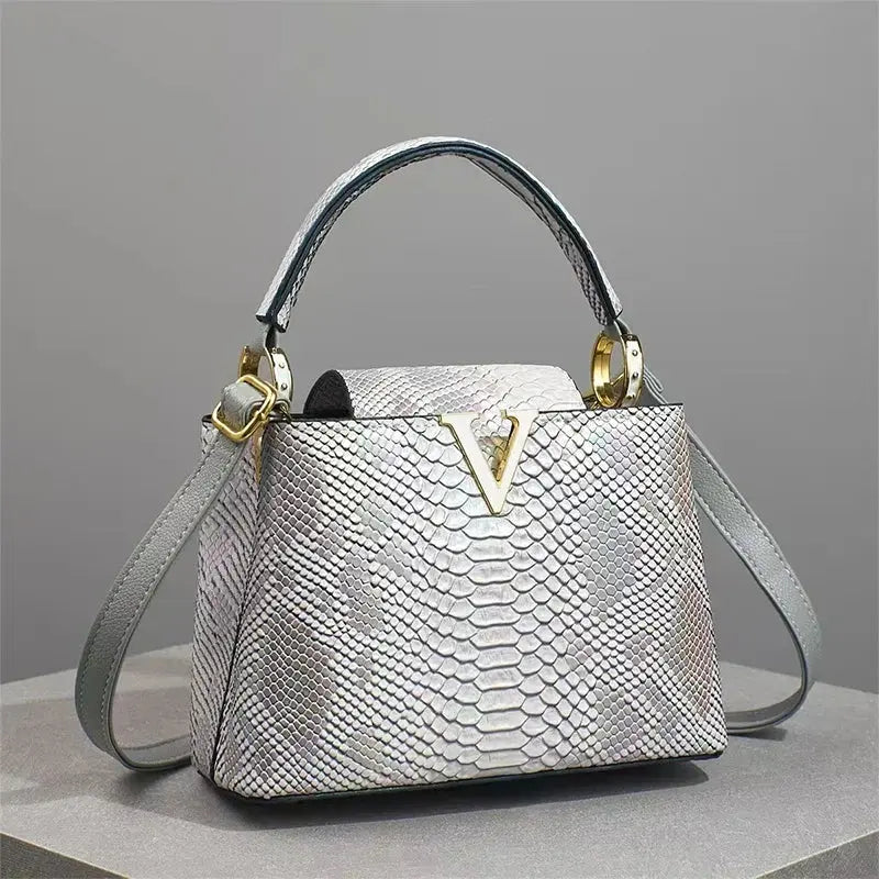 Luxury High-End Handbag -  Spring Fashion Ostrich Pattern Crossbody Shoulder Bag-18 mysite