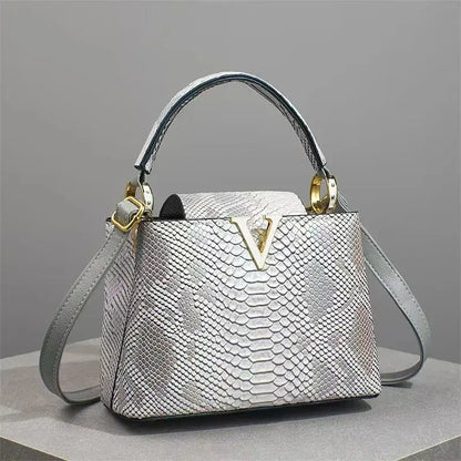Luxury High-End Handbag -  Spring Fashion Ostrich Pattern Crossbody Shoulder Bag-18 mysite