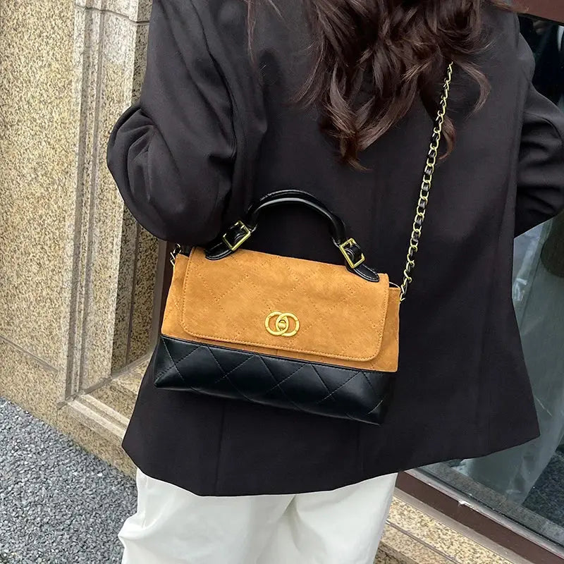 Popular Classic Elegant Women's Leather Handbag-18 mysite