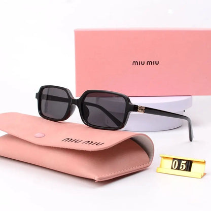 6Leopard Print Square Frame Retro Glasses & Sunglasses-s-88 mysite