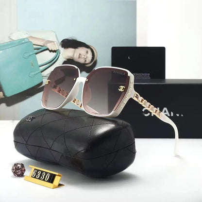 Women's Fashion Full Frame Letter Sunglasses 6330s-sss62 mysite