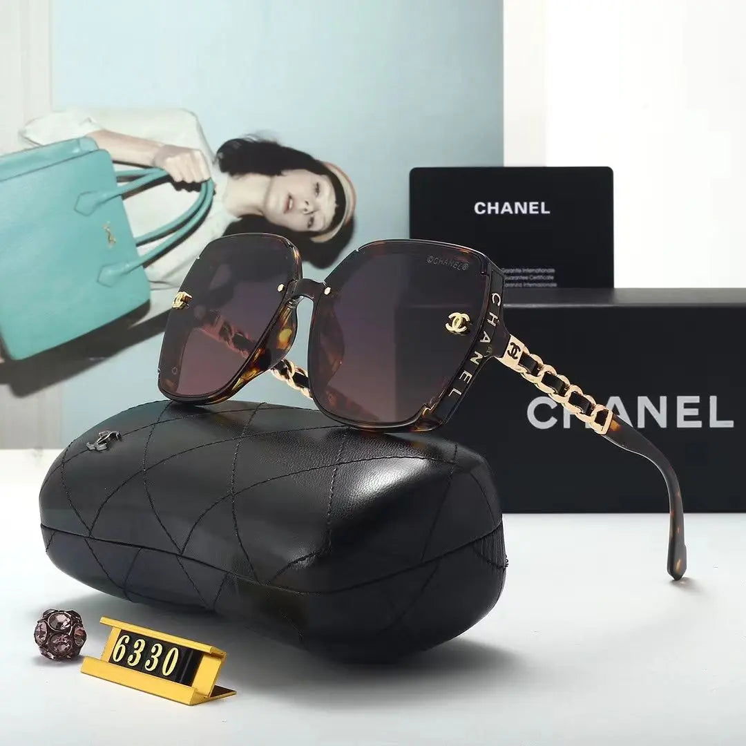 Women's Fashion Full Frame Letter Sunglasses 6330s-sss62 mysite