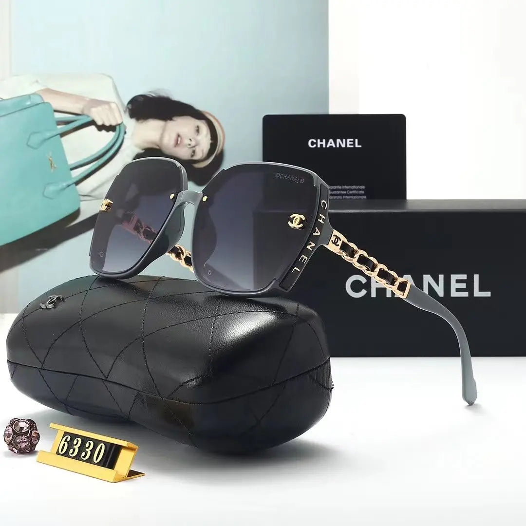 Women's Fashion Full Frame Letter Sunglasses 6330s-sss62 mysite