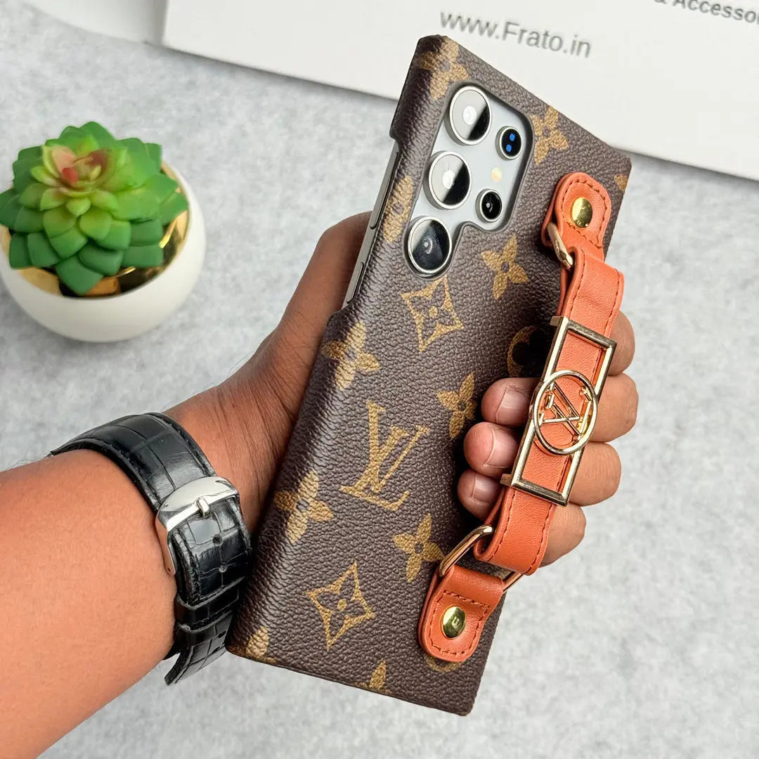 LUXURY BRAND STRAP HOLDER CASE FOR SAMSUNG GALAXY-1 mysite
