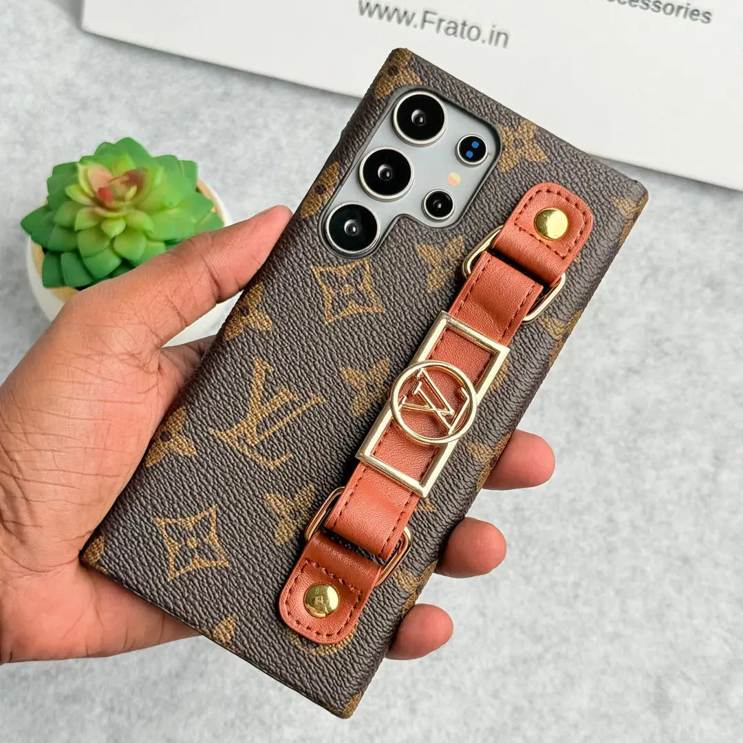 LUXURY BRAND STRAP HOLDER CASE FOR SAMSUNG GALAXY-1 mysite