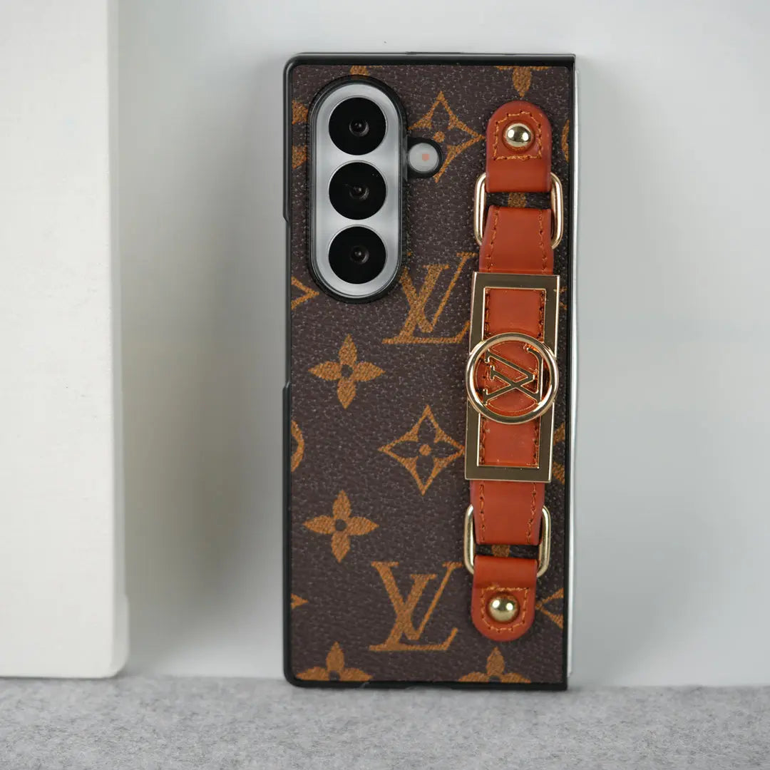 Luxury Brand Strap Holder Case For Samsung Z Fold 7-4-1 mysite