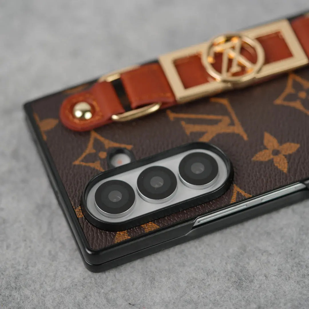 Luxury Brand Strap Holder Case For Samsung Z Fold 7-4-1 mysite