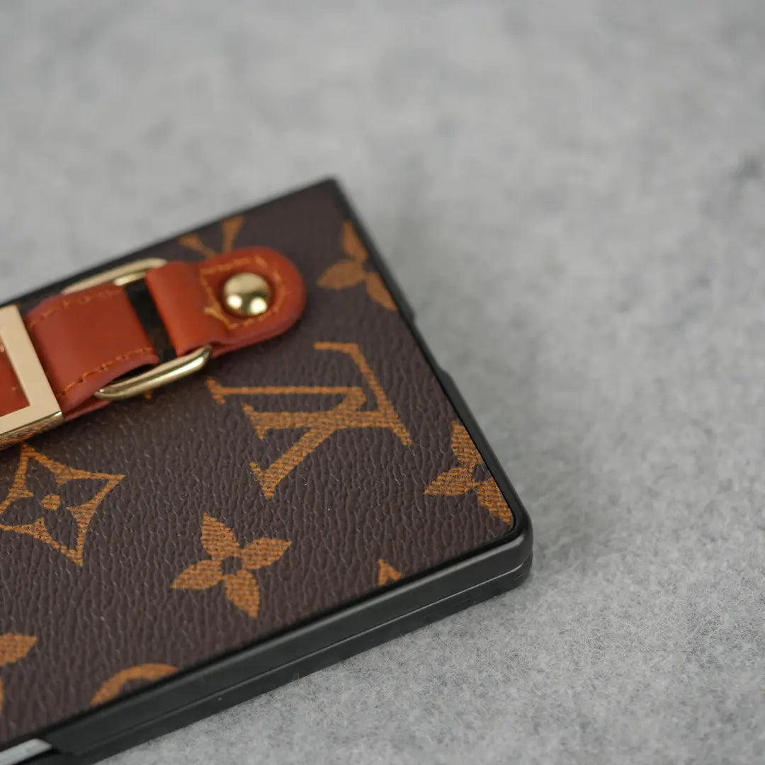 Luxury Brand Strap Holder Case For Samsung Z Fold 7-4-1 mysite
