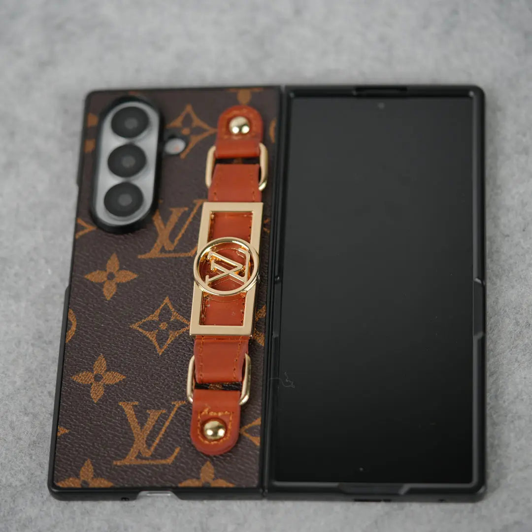 Luxury Brand Strap Holder Case For Samsung Z Fold 7-4-1 mysite