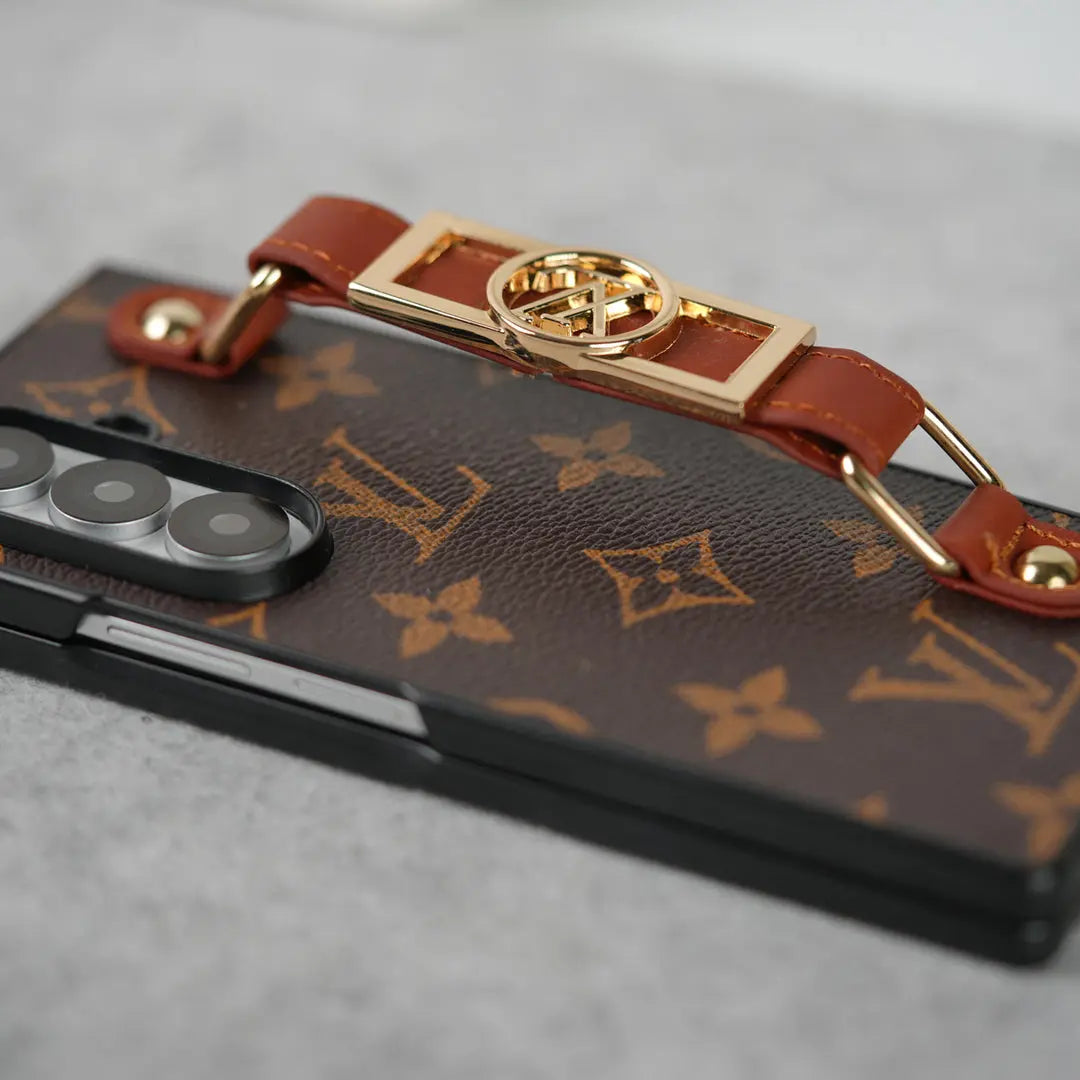 Luxury Brand Strap Holder Case For Samsung Z Fold 7-4-1 mysite