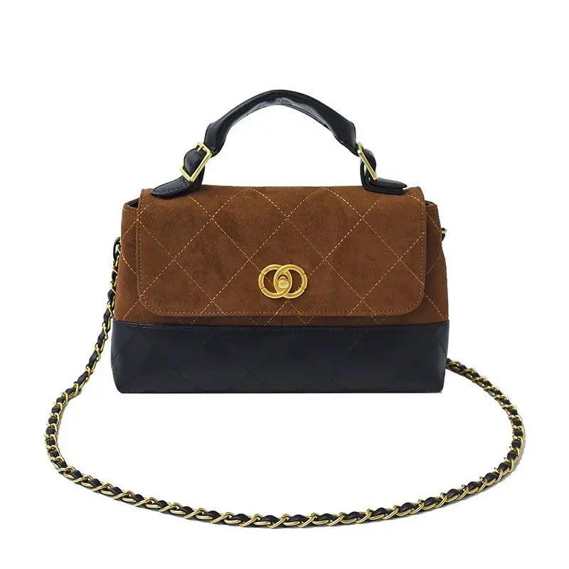 Popular Classic Elegant Women's Leather Handbag-18 mysite
