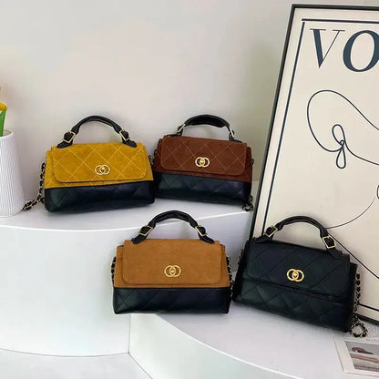 Popular Classic Elegant Women's Leather Handbag-18 mysite