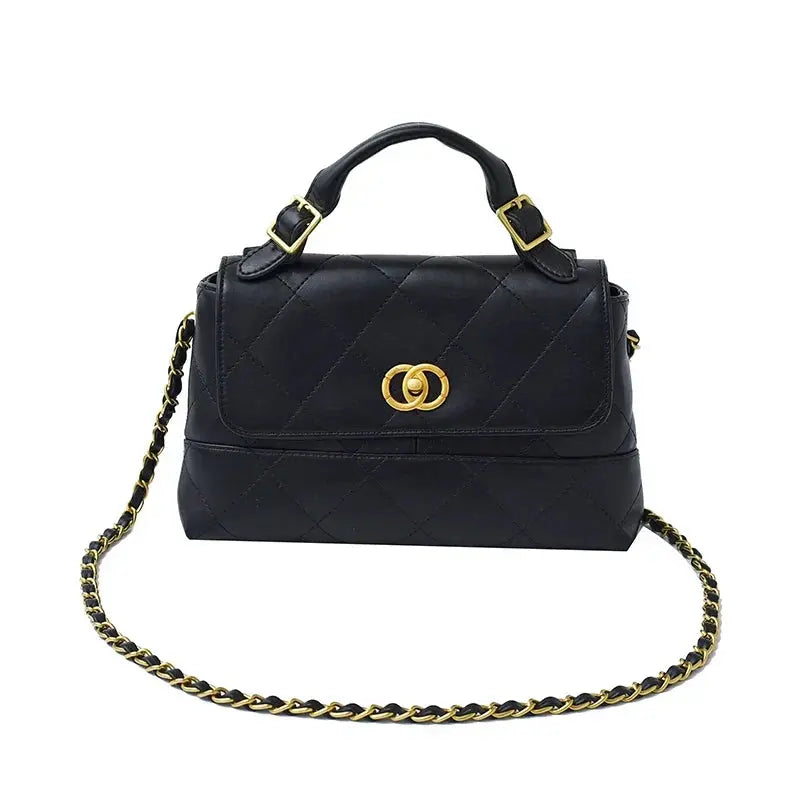 Popular Classic Elegant Women's Leather Handbag-18 mysite
