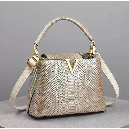 Luxury High-End Handbag -  Spring Fashion Ostrich Pattern Crossbody Shoulder Bag-18 mysite