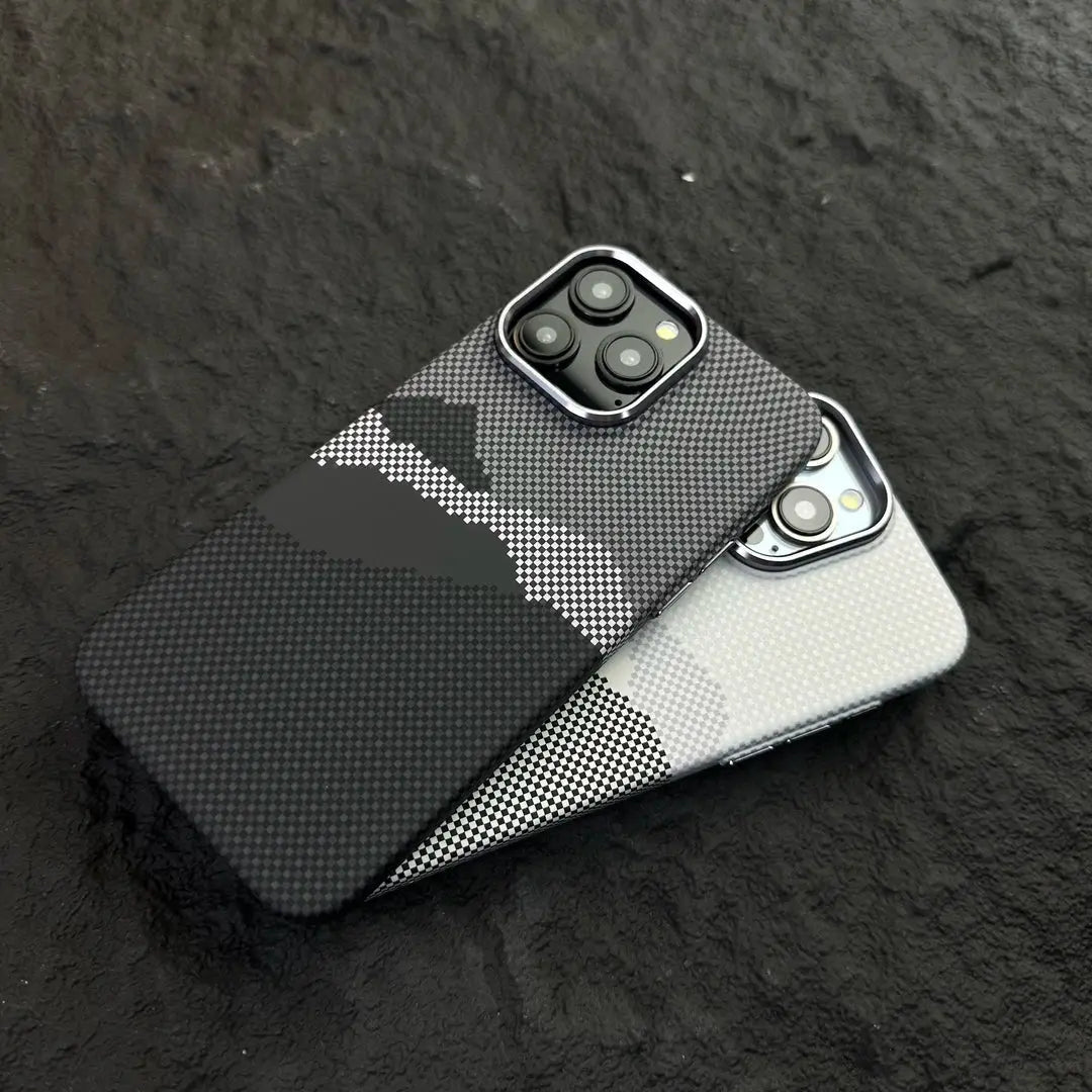 MagSafe-Compatible Phone Case with Abstract Pixel Design-s2 mysite