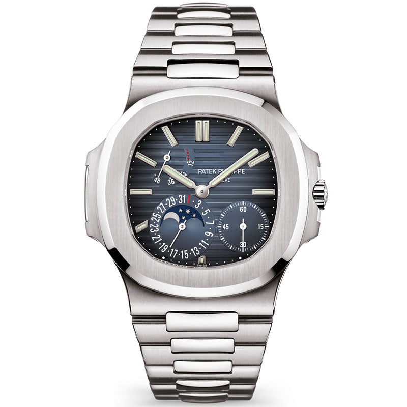 Replica Nautilus 904l Moonphase Stainless Steel Automatic Mechanical Watch 39mm