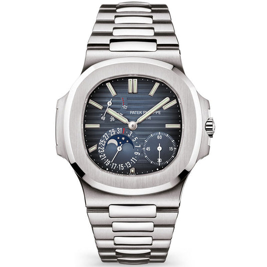 Replica Nautilus 904l Moonphase Stainless Steel Automatic Mechanical Watch 39mm