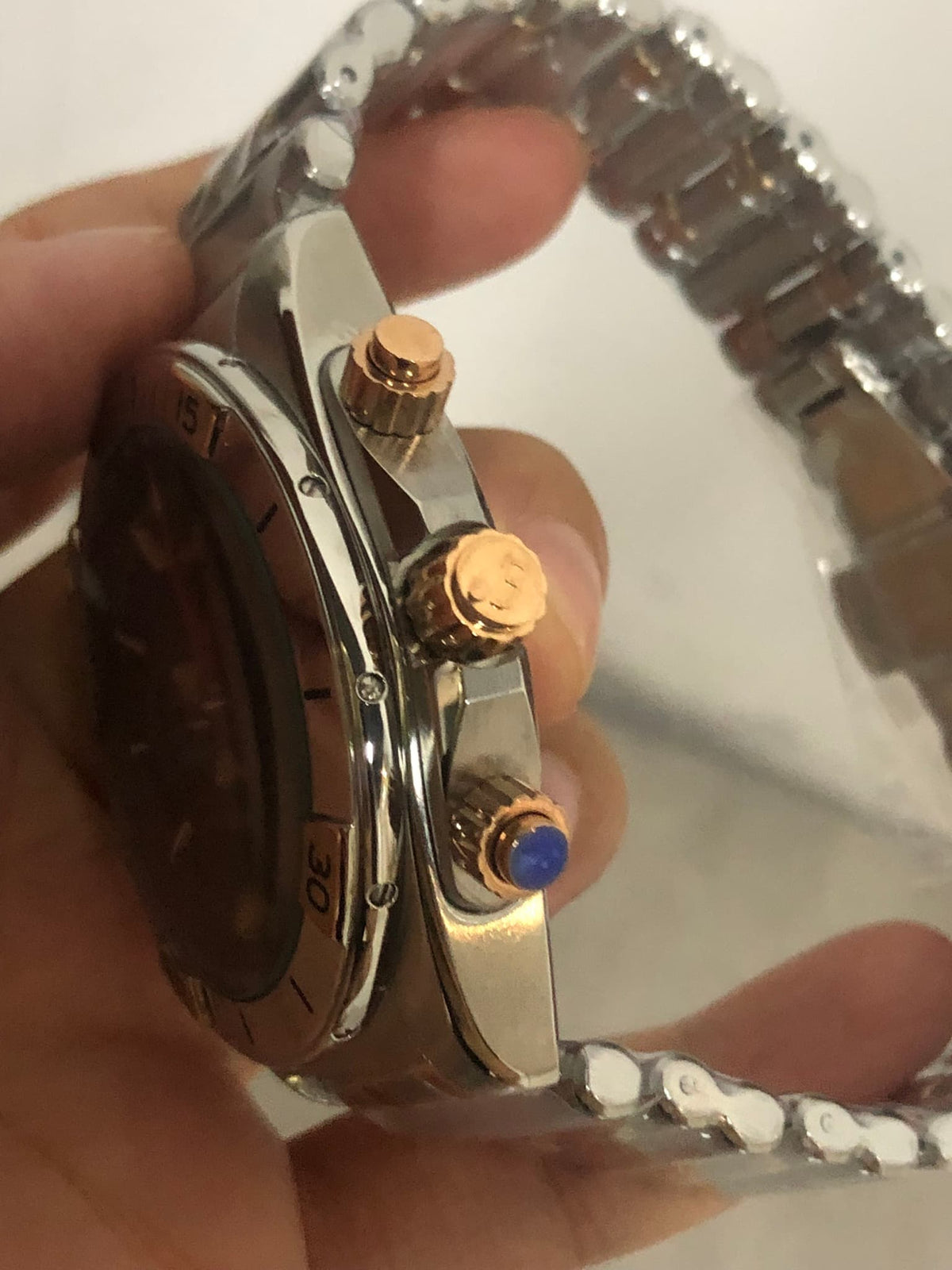 Replica Stainless Steel Japanese Vk Quartz Movement Watch BL233