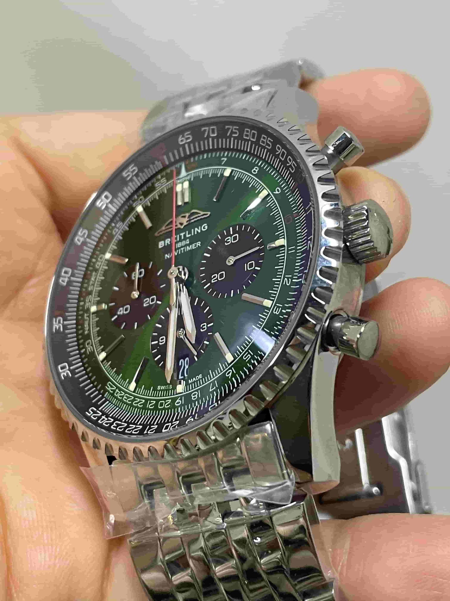 Replica Stainless Steel Japanese Vk63 Quartz Movement Watch BL43