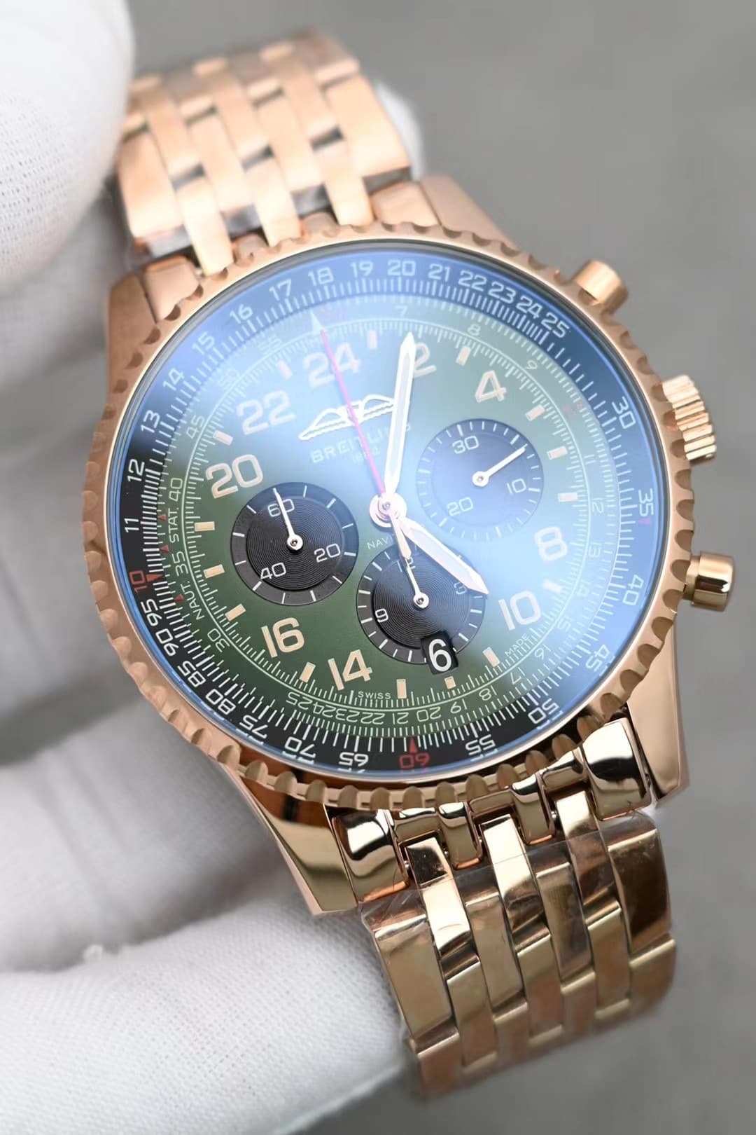 Replica Stainless Steel Japanese Vk63 Quartz Movement Watch BL119
