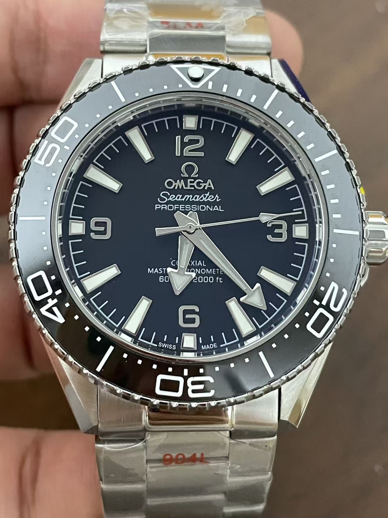 Replica Seamaster 600M Black Automatic Mechanical Mens Watches 42MM-1