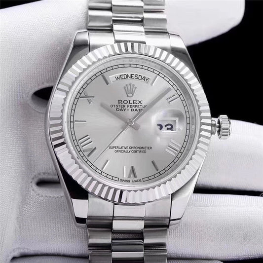 Automatic Watch for Men Replica DateJust  white Dial 40mm R061205