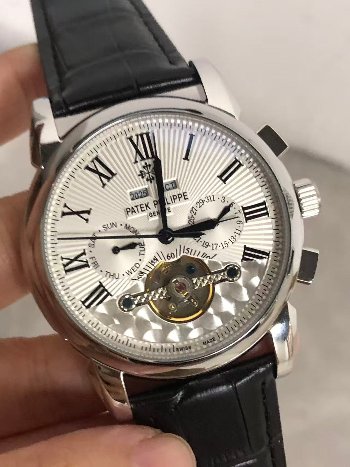 Replica PP Stainless Steel Automatic Mechanical Watch 40mm