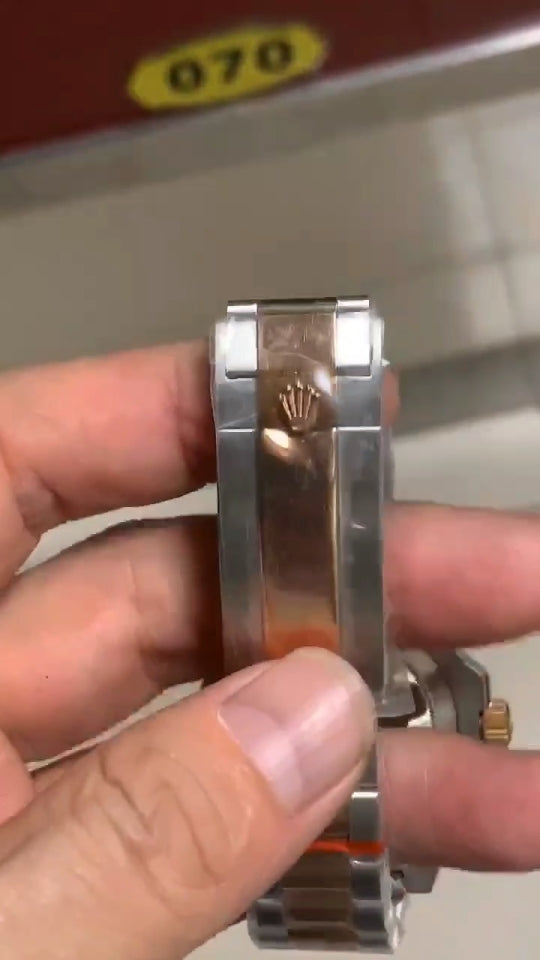 Automatic Watch Replica GMT Master II Rose Gold 100704