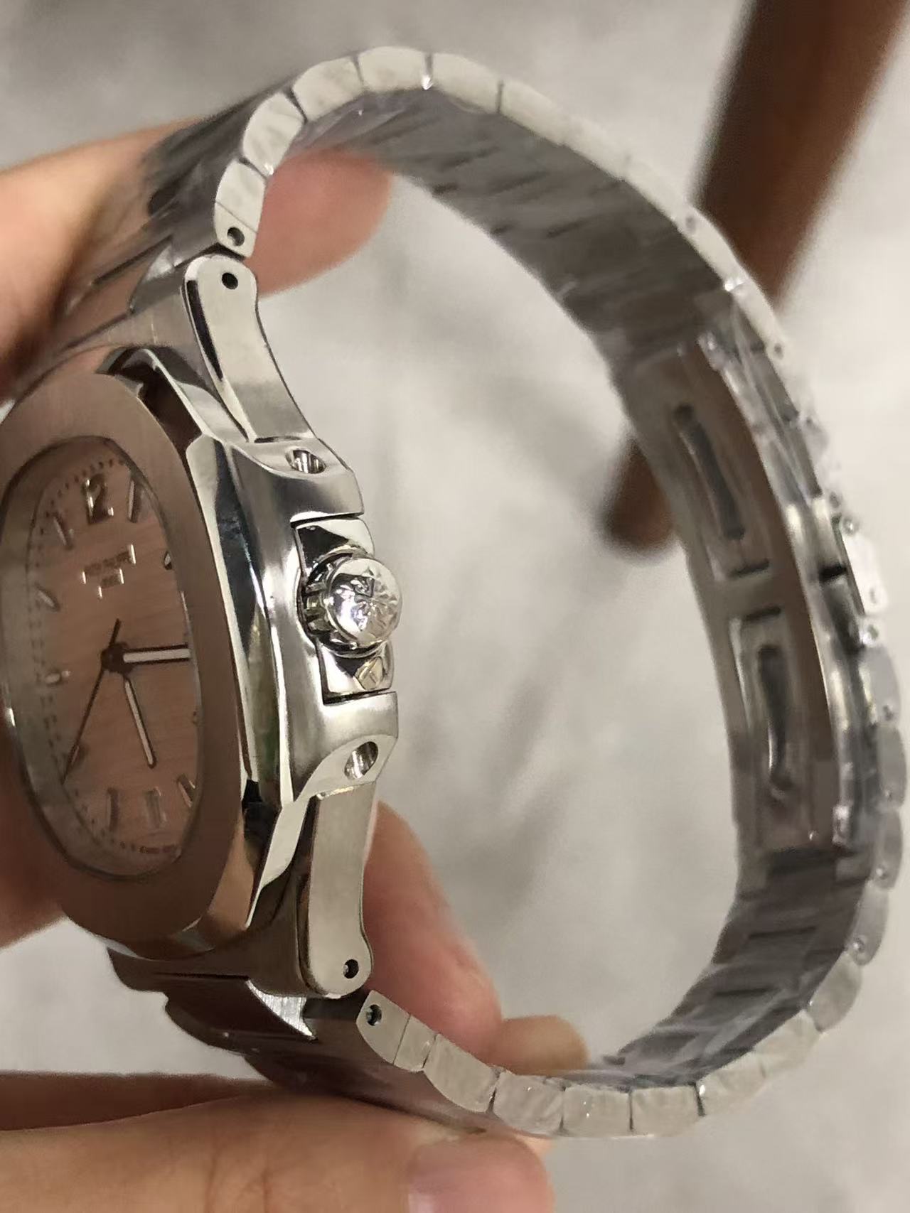 Replica 7118/1A-010 Stainless Steel Automatic Mechanical Watch 35mm