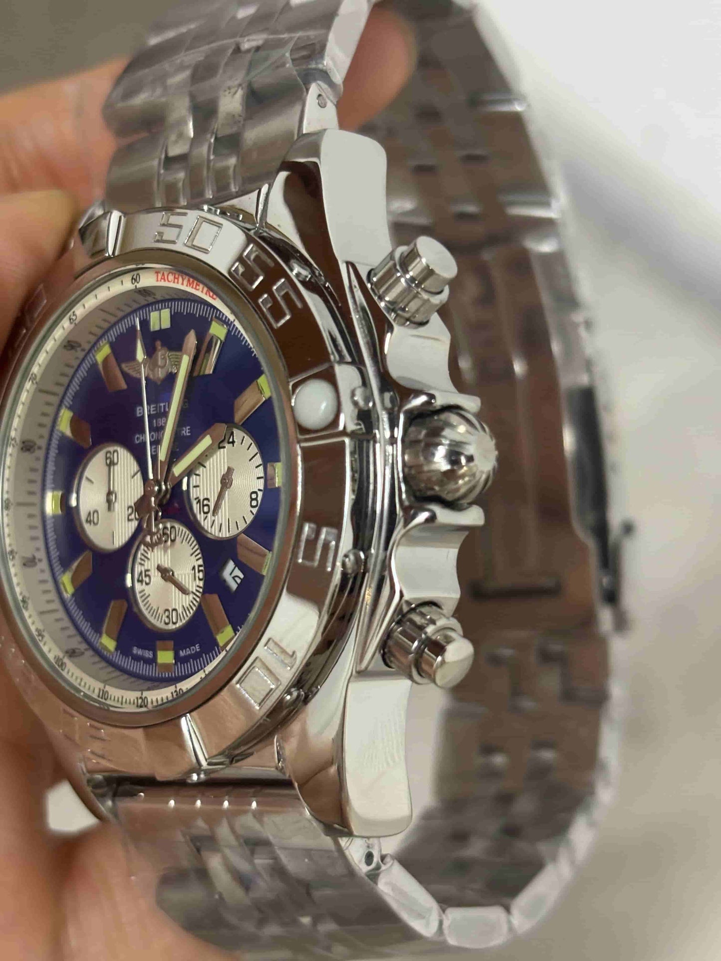 Replica Stainless Steel Japanese Vk Quartz Movement Watch  BL193